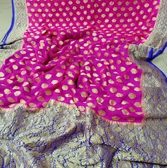 Festive silk saree